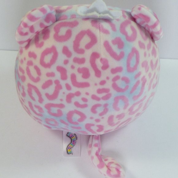 Squishmallow Pink Leopard Stuffed Plush Animal - Picture 3 of 5